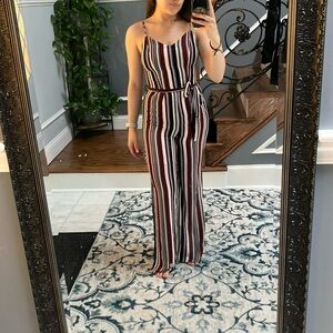Stripped jumpsuit
